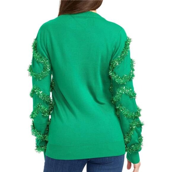 Tipsy Elves Women’s Ugly Christmas Sweaters Cardigan – Fun Patterns & Animals - Picture 2 of 6